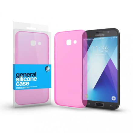 Szilikon tok Case Pink ultra vékony 0.33 mm Samsung A5 2017