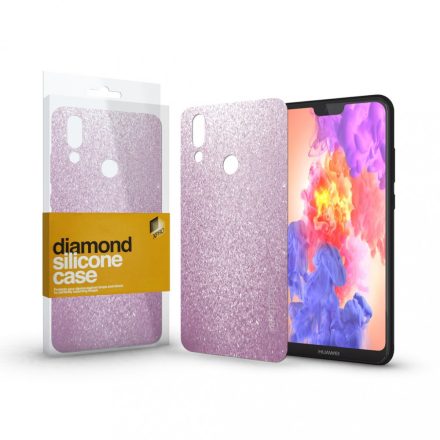 Szilikon tok (Diamond) Pink Huawei P20 Lite