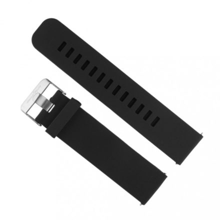 Samsung Watch Active 2 szilikon szíj Fekete 20 mm