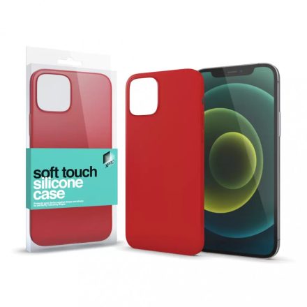 Soft Touch Szilikon Case piros iPhone 13 Pro Max