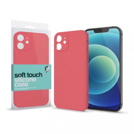 Soft Touch Silicone Case Slim sötétpink Samsung A12