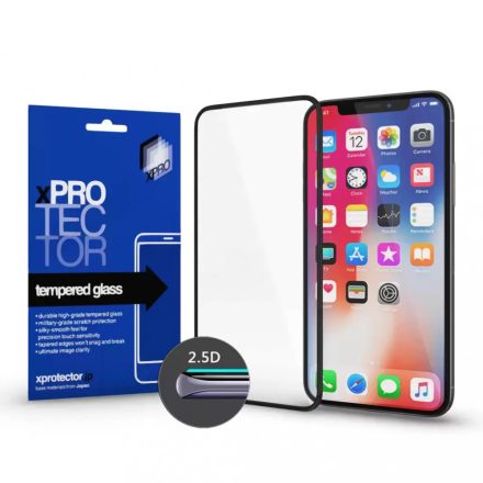 Tempered Glass Full 2.5D fekete 0.33 kijelzővédő üveg iPhone 7 8