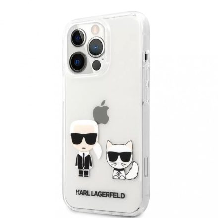 Karl Lagerfeld tok átlátszó KLHCP13XCKTR iPhone 13 Pro Max