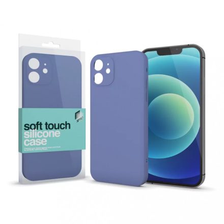 Soft Touch Silicone Case Slim levendula szürke Samsung A13 5G