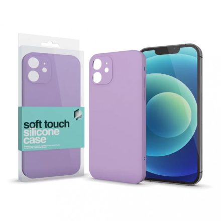 Soft Touch Silicone Case Slim lila Samsung A13 5G