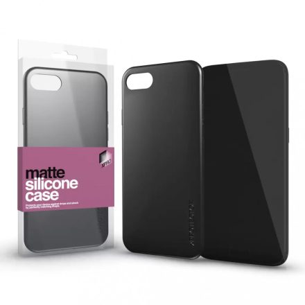 XPRO Szilikon matte tok ultravékony fekete iPhone 14