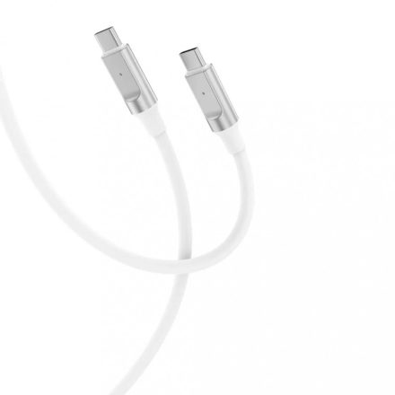 XO NB-Q252B kábel USB-C USB-C 1M 60W fehér