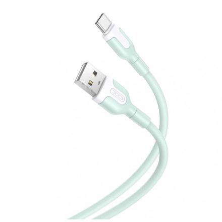 XO NB212 kábel USB USB-C 1M 2.1A zöld