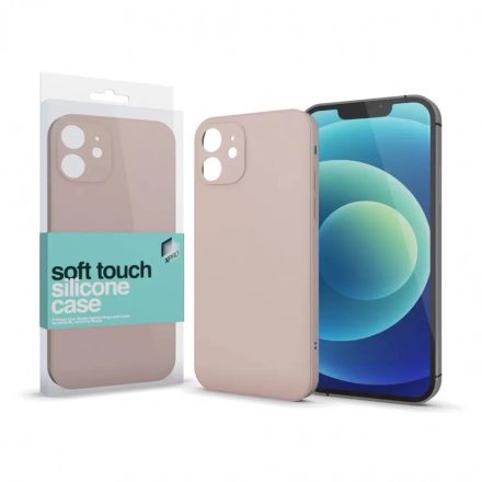 XPRO Soft Touch szilikon tok Slim púder pink Samsung S24 Ultra készülékhez