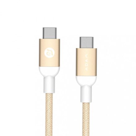 ADAM elements CASA B200 USB-C/USB-C adat- és töltőkábel 200cm, arany