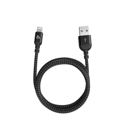 ADAM Elements PeAk III USB-A to Lightning Kábel 2m, fekete