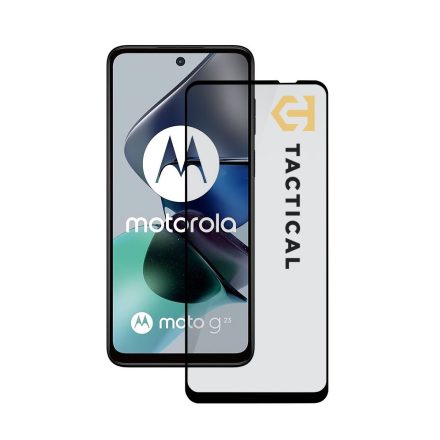 Tactical Glass Shield 5D Motorola G23 fekete