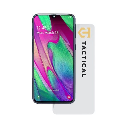 Tactical Glass Shield 2.5D Samsung Galaxy A40 átlátszó