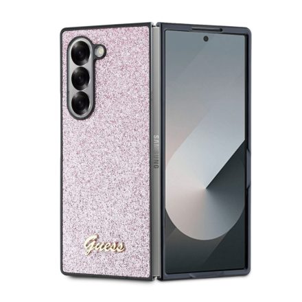 Guess Glitter tok Samsung Z Fold 6 Pink GUHCZFD6HGGSHP