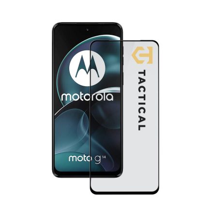 Tactical Glass Shield 5D Motorola G14 fekete