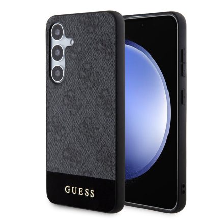 Guess PU Csíkos Tok Samsung S24 szürke GUHCS24SG4GLGR