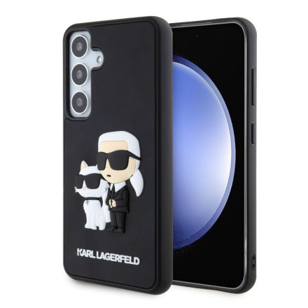 Karl Lagerfeld Choupette Tok Samsung S24 fekete KLHCS24S3DRKCNK