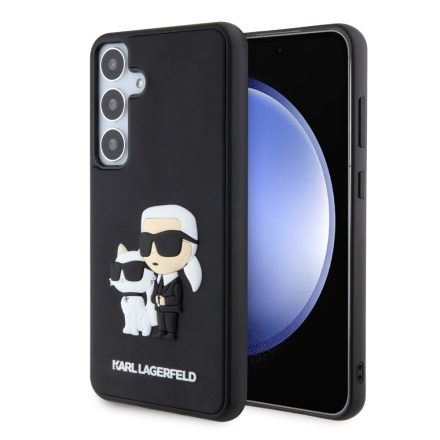 Karl Lagerfeld Choupette Tok Samsung S24+ fekete KLHCS24M3DRKCNK