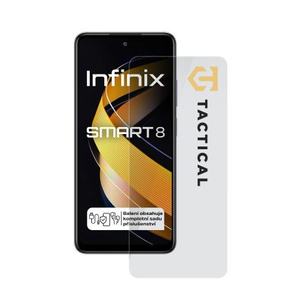 Tactical Glass Shield 2.5D Infinix Smart 8 átlátszó