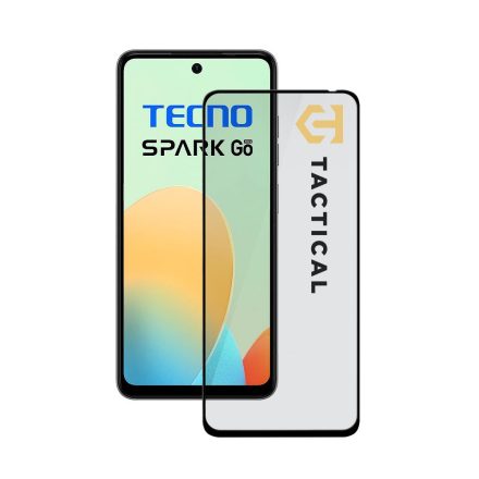 Tactical Glass Shield 5D Tecno Spark GO 2024 fekete