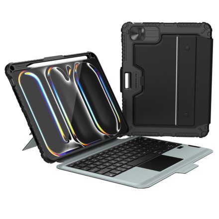 Nillkin Bumper Combo Billentyűzet Tok (Backlit Version) iPad Pro 11 2024 fekete