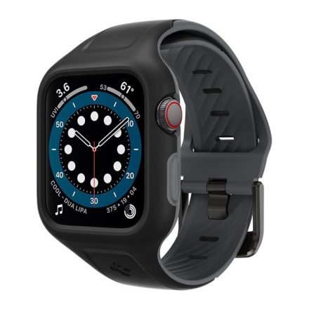 SPIGEN LIQUID AIR PRO pótszíj FEKETE Apple Watch Series SE 2 40mm AMP02020