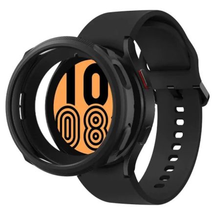 SPIGEN LIQUID AIR szilikon óra keret FEKETE Samsung Galaxy Watch 4 44 mm ACS03138