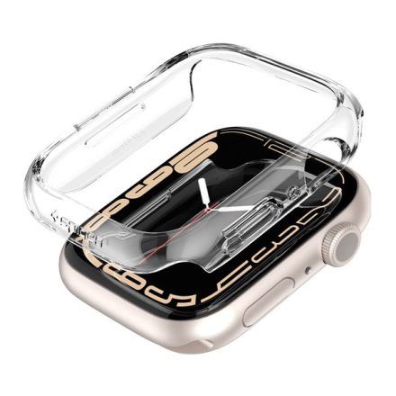 SPIGEN THIN FIT műanyag óra keret ÁTLÁTSZÓ Apple Watch Series 9 41mm ACS04187