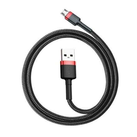 BASEUS CAFULE adatkábel USB - microUSB, 1.5A, gyorstöltő 3.0, 200cm CAMKLF-C91