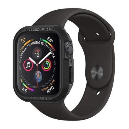 SPIGEN RUGGED ARMOR műanyag óra keret FEKETE Apple Watch Series 9 41mm 061CS24480