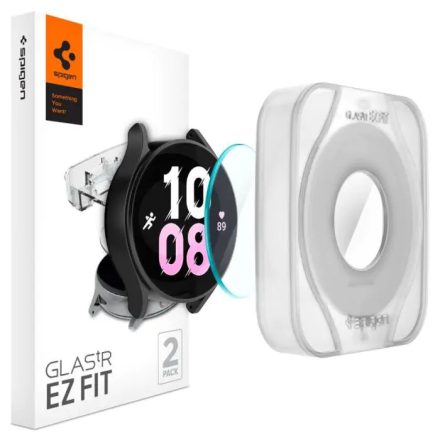 SPIGEN EZ FIT kijelzővédő üveg 2db ÁTLÁTSZÓ Samsung Galaxy Watch 5 Pro 45 mm AGL05346