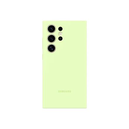 Samsung Silicone cover for Galaxy S24 Ultra Lime EF-PS928TGEGWW