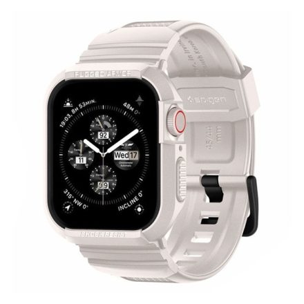 SPIGEN RUGGED ARMOR PRO pótszíj BÉZS Apple Watch Series 9 45mm ACS07386