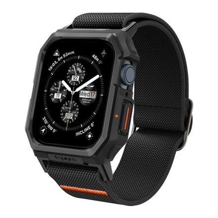 SPIGEN LITE FIT PRO pótszíj FEKETE Apple Watch Series 9 45mm ACS07103