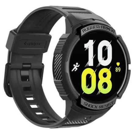 SPIGEN RUGGED ARMOR PRO pótszíj FEKETE Samsung Galaxy Watch 7 eSIM 40mm ACS08336