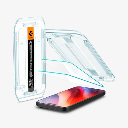 Spigen Glas.tR EZ Fit iPhone 16 Pro Tempefólia 2db AGL07928