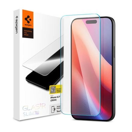 Spigen Glas.tR Slim HD iPhone 16 Pro Tempefólia 1db AGL07937 AGL07937