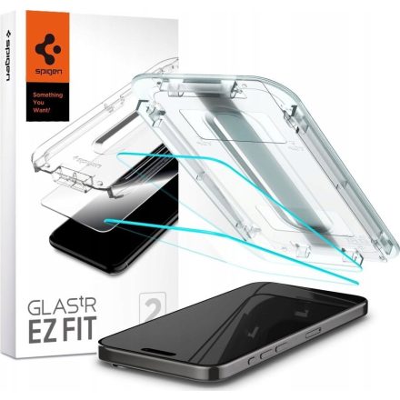 Spigen Glas.tR EZ Fit iPhone 16 Pro Max Tempefólia 2db AGL07907