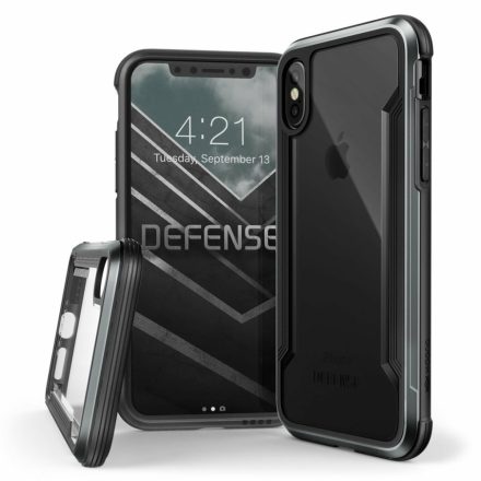 X-Doria Defense Shield védőtok iPhone X/XS, fekete