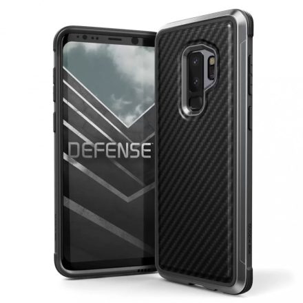 X-Doria Defense Lux védőtok Samsung Galaxy S9, fekete karbon