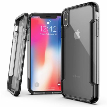 X-Doria Defense Clear védőtok iPhone XS Max, Black