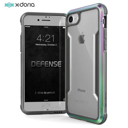 X-Doria Defense Shield védőtok iPhone New SE 7 /8, Iridescent