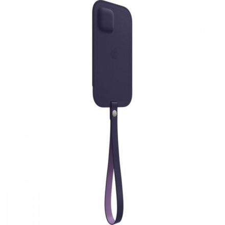 iPhone 12 Pro Max Leather Sleeve with MagSafe - Deep Violet (mk0d3zm/a)