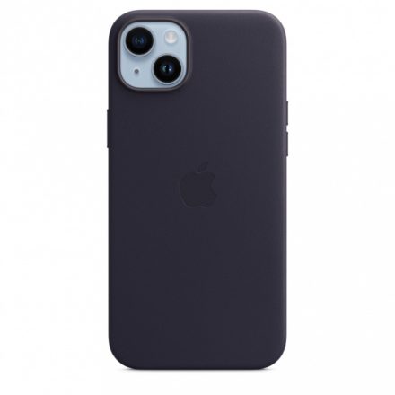 iPhone 14 Plus Leather Case with MagSafe - Ink