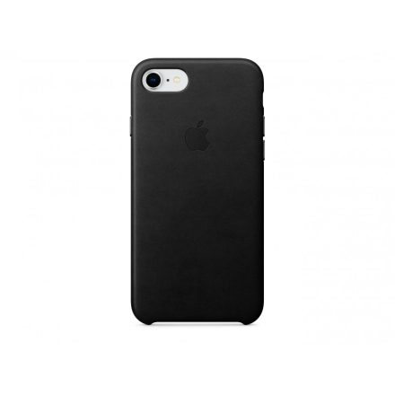 iPhone 8/7 Leather Case Black, Fekete Gyári Bőrtok mqh92zm/a