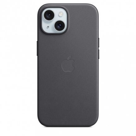 iPhone 15 FineWoven Case w MagSafe - Black