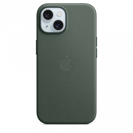 iPhone 15 FineWoven Case w MagSafe - Evergreen