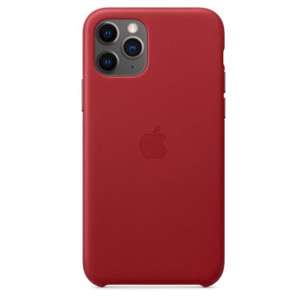 iPhone 11 PRO Leather Case (PRODUCT)RED Gyári Bőrtok Piros mwyf2zm/a