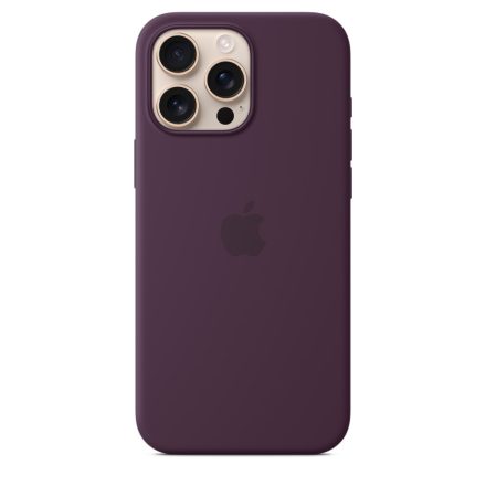 Apple iPhone 16 Pro Max Silicone Tok MagSafe Plum