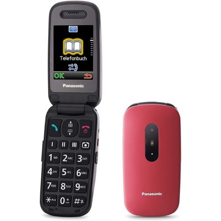 Panasonic telefon KX-TU446EXR piros